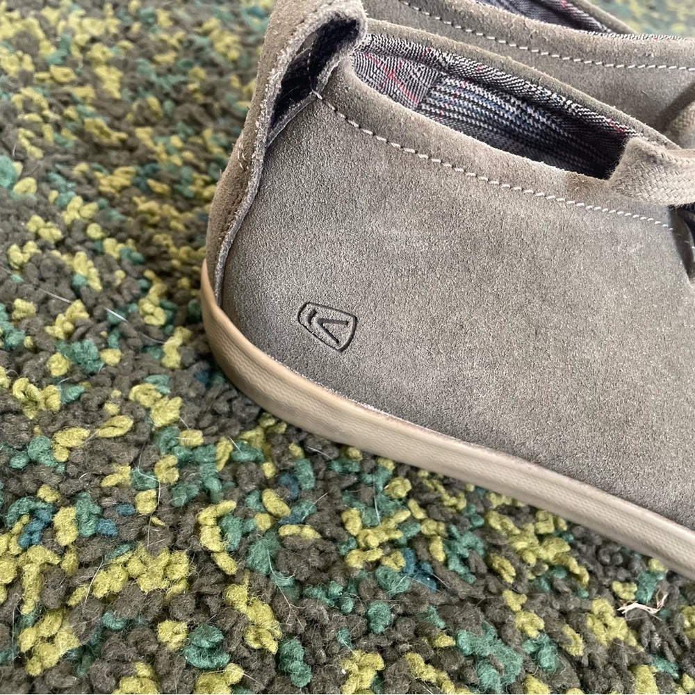 Keen Santa Cruz Suede Chukka Boots Mens 9 Taupe Casual Lace Up Comfort - Picture 5 of 9